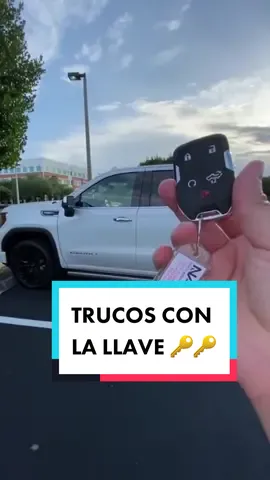 No son trucos nuevos pero muy útiles y prácticos en la llave de la GMC Sierra Denali #gmcdenali #trucostiktok #trokiando #SabiasQue