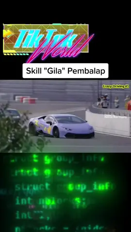 skill gila pembalap.#fyp #foryoupage #tiktokpelitfyp #sportcar #lamborghini #hypercar #PinterMilihTemen #restorasimobildagang