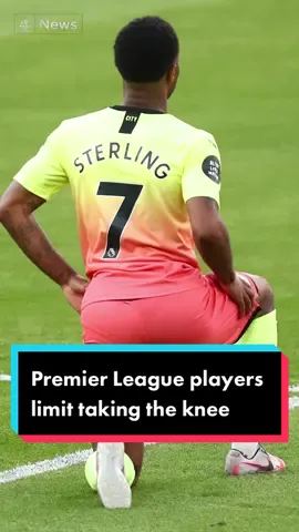 Why Premier League players won’t take the knee at every match anymore. #football #PremierLeague #taketheknee #takeaknee #news #channel4news #c4news #blm