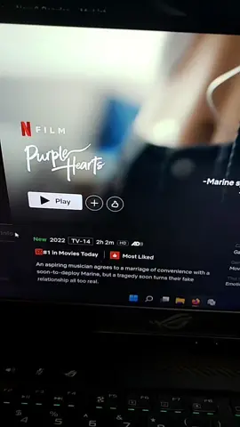#purpleheartsmovie #marine #miltok #militarywife @netflix #netflixandchill #movies
