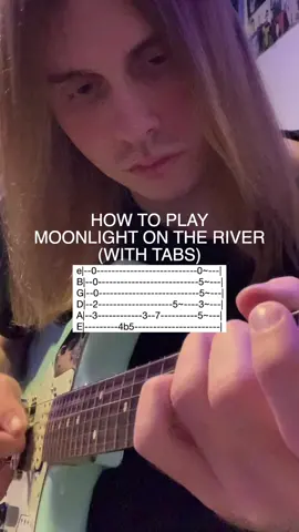 Moonlight on the River intro on infinite loop 🌙 #guitar #guitartok #macdemarco #moonlight #indie #stringjoy #fender #foryoupage #fypシ