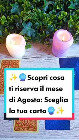 ✨🔮QUALI SORPRESE TI RISERVA IL MESE DI AGOSTO? SCEGLI LA TUA CARTA!🔮✨Interagisci positivamente lasciando un cuore e commentando la tua scelta:✨ Gruppo di carte numero 1🍀 Gruppo di carte numero  2Spero che il messaggio che i tarocchi hanno per te possa aiutarti a portare un po' di chiarezza e anche un pizzico di fortuna 🤗✅Per consulti approfonditi contattatemi su WhatsApp al numero 3703788859!Con amore il vostro Manuel ♥️#tarocchi #tarot #cartomanzia #cartomante #tarocchidimarsiglia #amore #divinazione #letturatarocchi #magia #tarologia #esoterismo #tarotcards #sibille #arcanimaggiori #tarocchionline #astrologia #oroscopo #tarotreading #wicca #oracoli #tarocchiitalia #spiritualit #oracolo #letturadeitarocchi #tarotcommunity #crescitapersonale #tarotreader #futuro #jodorowsky