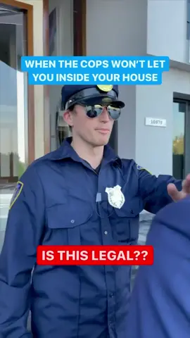 Bet You Didn't Know Cops Can Do This! #police #Home #warrant #search #learn #lawtok