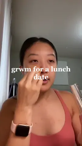 get ready with me to go on a lunch date with my bestie🥰💞 #grwm #simplemakeup #naturalmakeuplook