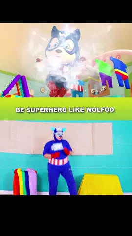 DO you want to be superhero with @wolfoostories? #wolfoo  #woanetwork #woavideo #woafunny #woaparody #parody