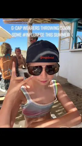G-Cap GroupSocial #influencers smashing it up this summer! Want a cap? Slide into our DMs.. #summervibes #strongertogether