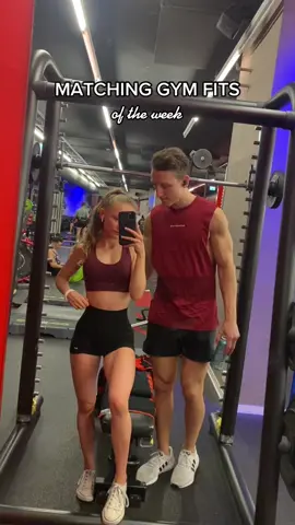I used to hate wearing matching outfits but now I love it 🙈🫶🏽 @michiripped #gymcouple #gymcrush #fypシ #foryou #GymTok #gymfreak #viral #trend #bodylanguage #coupleoutfit #gymwear #matchingoutfits #gymrat #GymLife #trending