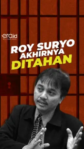 #RoySuryo kini ditahan setelah selesai menjalani pemeriksaan kasus meme stupa Candi Borobudur yang mirip Pakde #Jokowi. #eradotid #tiktokberita