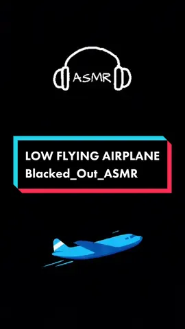 Low Flying Airplane Passing by ASMR ✈️ #blackscreen #darkscreen #asmr #darkscreenasmr #blackscreenasmr #whitenoise #asmrnotalking #notalkingasmr #blackedoutasmr #blacked_out_asmr #asmrsoundsdaily #airplane #lowflyingairplanenoises #lowflyingaircraft #lowflyingairplane #findyourgrace #nourisheveryyou #fypsounds