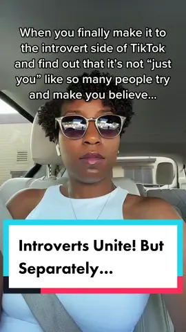 Who can relate? #introverts #introvertsbelike #introverted #blackintrovertmom #blackintroverts #introvertproblems #introvertproblem #awkwardblackgirl #awkwardblackgirlluxury #awkwardblackguy #awkwardblackgirls #awkwardblackgirlvibes