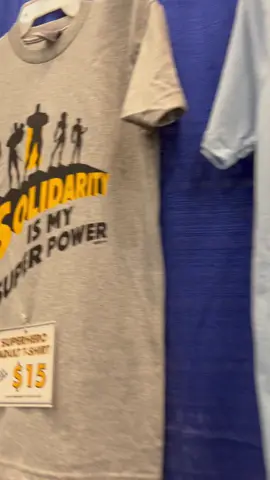 The USW store is officially open at Convention! Come check out the gear in room 113-114 all week. #everybodysunion #1u #usw #steelworkers #steelworkerslife #steelworkersunion #uniondrip.