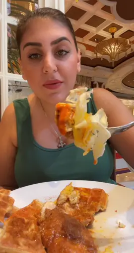 Eating at Terrace Pointe Cafe in @wynnlasvegas  - Maple hot chicken waffles pt 4 #findyourgrace #nourisheveryyou #eating #eatingshow #asmr #eatingasmr #lasvegas #vegas #wynnlasvegas #foryou #fyp #food #maple #hotchicken #waffles #sweetnsavory