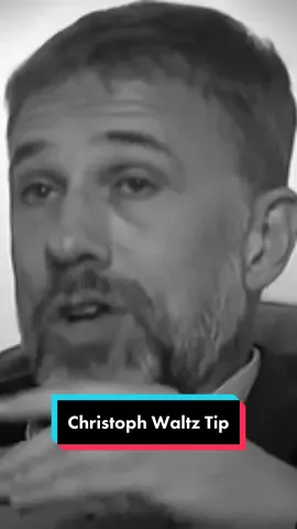 Stop criticizing yourself during your process. Allow yourself room to play. #christophwaltz #actorsoftiktok #filmmaker #screenwriter #writersoftiktok #creator #process #cinema #fyp