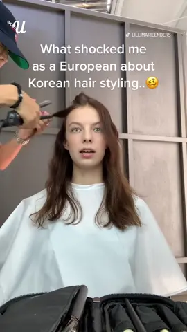 Do you use heat protection? (@Lilli-Marie Enders) #hairtok #hairstyle #heatprotector #hairproducts #korea #koreanhairstyle #fyp #foryoupage