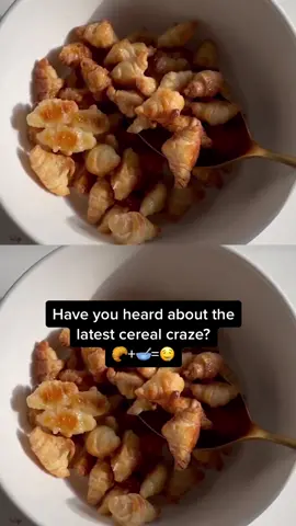 What’s your favorite breakfast combos?  Joelle Garguilo finds out that breakfast just got a lot tastier, courtesy of L’Appartement 4F’s mini croissant cereal! 🥐🥣  #NewYorkLiveTV #lappartement4f #croissant