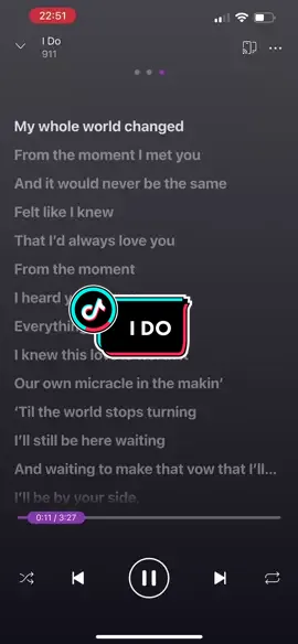 I DO - A good song for us 😊 #lyrics #songlyrics #sing #old #fyp #learningenglish #Love