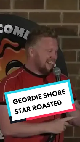 Geordie shore star roasted… #hotwatercomedy #standup #fyp #funny #paulsmithcomedy #uk #foryoupage #foryou #silly #hilarious #samgowland #geordieshore
