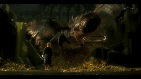 Smaug 🔥🥵 #smaug #hobbit 