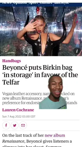 #greenscreen They simply just CANNOT TAKE US 🤷🏾‍♀️💅🏾 #beyonce #telfar #birkin #hermes #fashiontok #luxuryfashion #aliensuperstar
