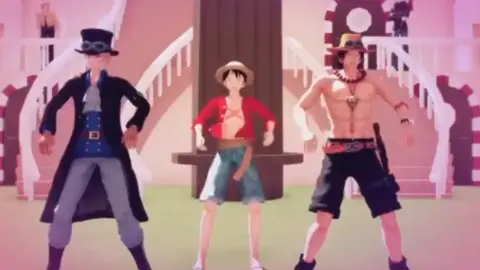 mdss eles dançado haaa#onepiece #dança
