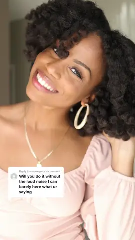 Replying to @smokeymbc without the music!! #naturalhairstyles