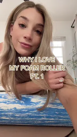 Non negotiable home gym purchase #foamroller #foamrolling #pilatesforlife