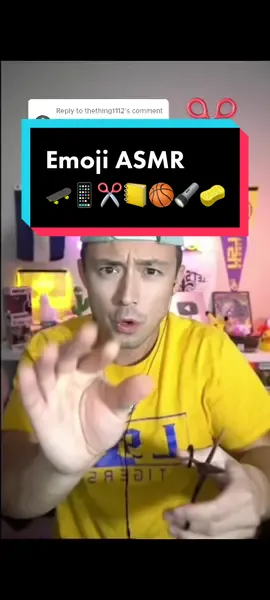 Replying to @thething1112 Emoji ASMR! #emojiasmr #asmremojichallenge #asmremoji