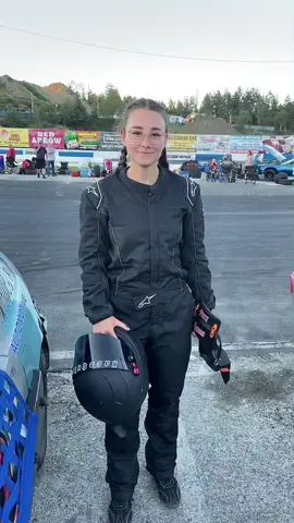 Fit check 🏁 #racecar #racecardriver #girlracecardriver #westshorespeedway #racetrack #safetygear #honda #crx #hornetcar #summer2022 #fypシ #fy