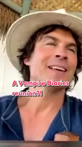 #IanSomerhalder weighs in on a possible #TheVampireDiaries reunion! #tvd #vampirediaries #damonsalvatore #stefansalvatore