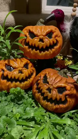 Cute to creepy fall porch with @Oriental Trading Company Use code YAY22 for free shipping #orientaltrading #OTHalloween #ad #halloween