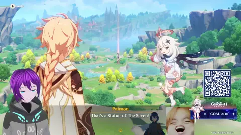 No offense to EN Genshin #GenshinImpact #Genshin #Vtuber #ENVtuber #VStreamer #VirtualStreamer #TwitchStreamer #Firstplaythrough #Paimon