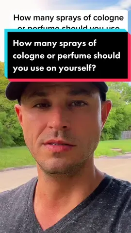 How many sprays of cologne or perfume should you use on yourself? #office #work #club #fragrance #cologne #perfume #foryou #fyp