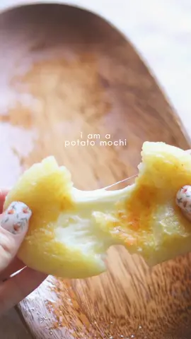 squishy & full of carbs #potato #mochi #cheese