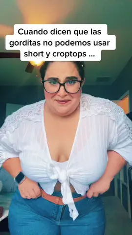 Que nunca nadie te diga como tienes que vestir. Recuerda q eres hermosa con lo que te pongas! #gordita  #plussize #amorpropio #belleza #bodypositivity #women #viral #fyp