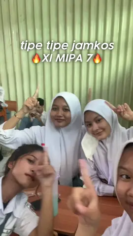 potret anak anak XI MIPA 7 yang keren 💀‼️ #tipetipejamkos #highschoolinjakarta