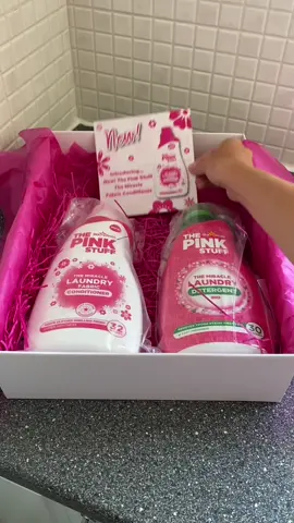 The NEW Pink Stuff laundry products 🤩 @The Pink Stuff #gifted #thepinkstuff #laundrytok #kitchen #CleanTok