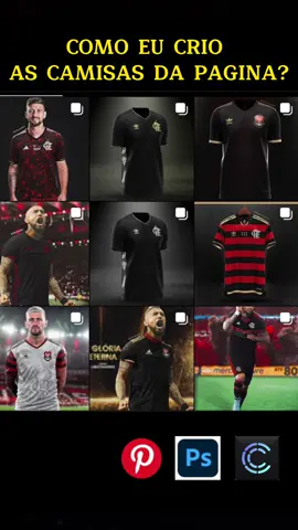 Como eu crio as camisas? #flamengo #viral #fyp #mengo #crf #mengao #fla #camisadetime #gabigol #fy #vaiprofycaramba #photoshop