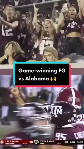 Still gives us chills every time 🙏 #CollegeFootball #underdog #gamewinner