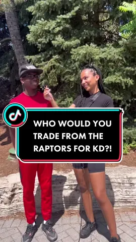 Comment below who YOU would trade from the #Raptors for #KD ⬇️⬇️ #theshiftsports #publicquestions #ballislife #fyp
