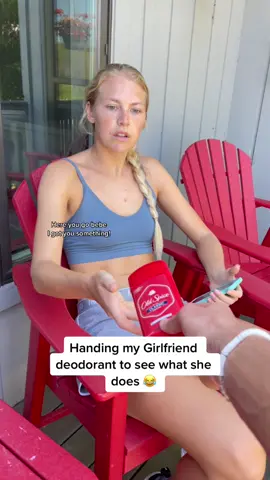 How to politly tell your gf she stinks 😂 #hunnaxlib #couplescomedy #reaction #prank #funny #couple #fyp #foryou