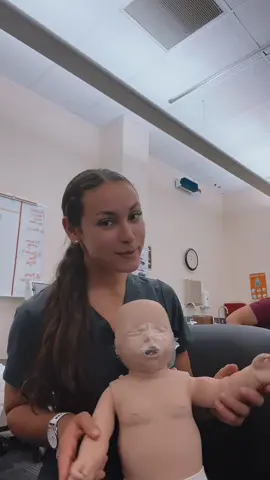 I held Stormi the whole class & got CPR certified today so Im really happy! ⛈