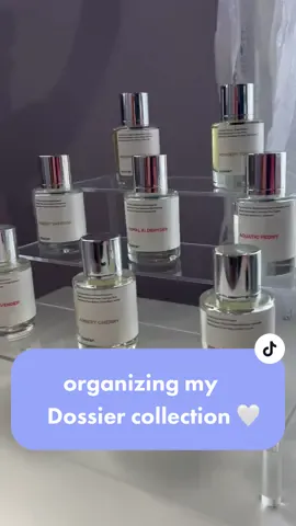 Since you guys always ask me about my perfume cocktails! It’s usually a mix of these! 🥹🤍 @dossierperfumes DC: Jennie10 #dossier #dossierperfumes #perfumecollection #perfume