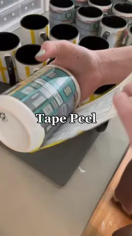 That final tape peel 🤤 (orders for this mug close eod Friday, 8/12!) #SmallBusiness #sublimation #shopsmall #swiftie #taylorswift #coffeetiktok #fyp #processvideo 