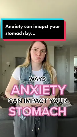 Anxiety can impact our stomachs in many ways, here are a few 💕 #upsetstomach #nausea #vomitting #anxietyawareness #anxietysignsandsymptoms #signsandsymptoms #anxietylookslike
