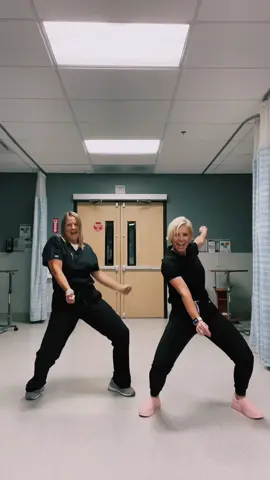 A nurse and a rad tech walk in…. #dancingnurse #healthcareworker #letmeclearmythroat #dance #nurse dc @dstinyy__