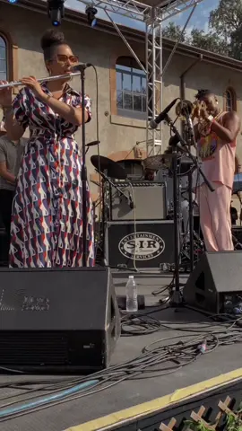 Some of my favorite moments @ the #bluenotejazzfestival this is Chief Adjuah Ft. Elena Pinderhughes                                      #thearts