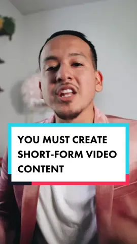 It should be considered a major problem if you’re not producing Short-Form Video Content consistently #socialmediamarketingtips #tiktokmarketingtips #contentmarketingtips #shortformvideotips #businessowner