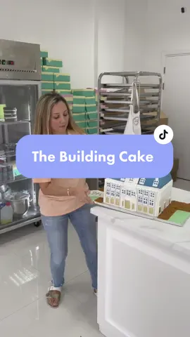The Building Cake ✨ #cake #satisfyingvideos #yummy #fyp #cakes