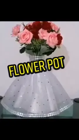 Handmade beautiful flower pot 💯💞#roomdecor#papercraft #trending #foryou