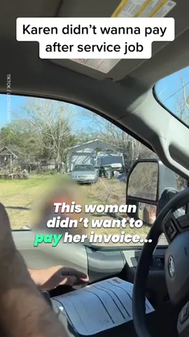 She did all that for an invoice 😳 #fyp #karensgoingwild #refusetopay #tiktok #viral 